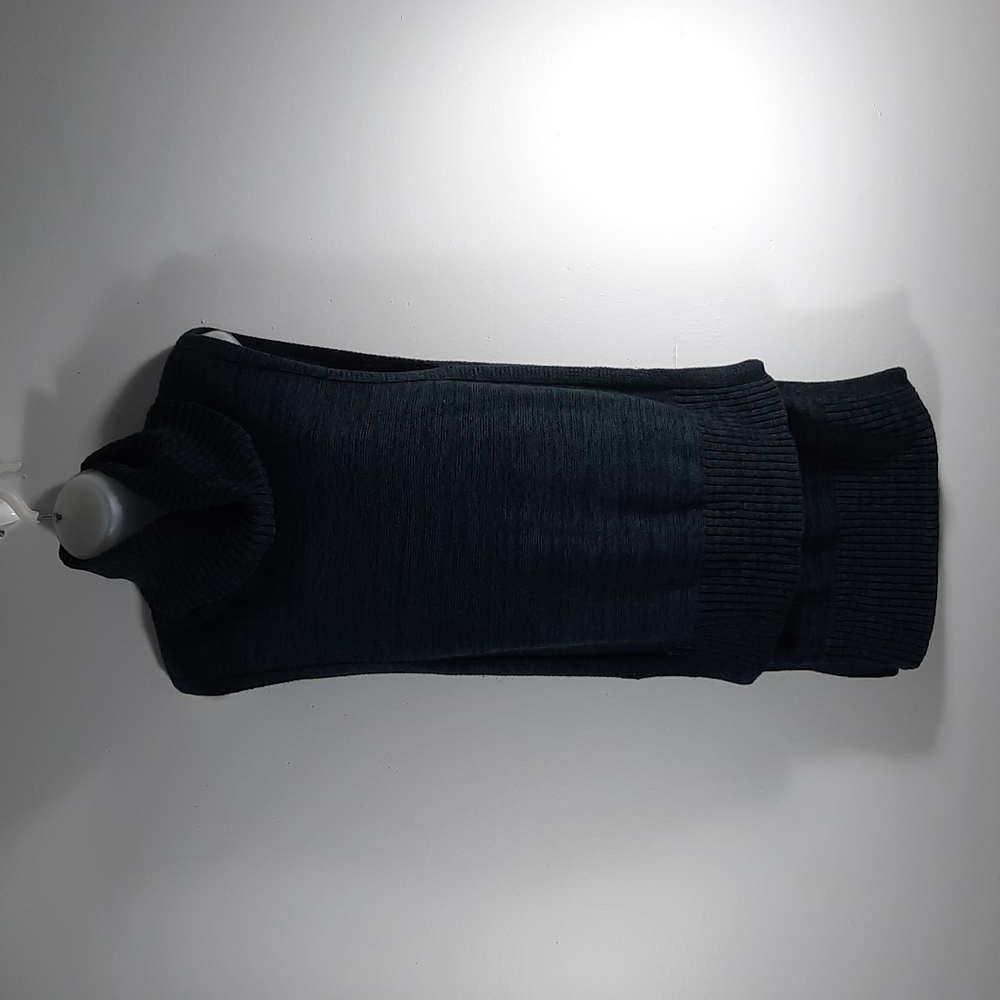 Banana Republic Green/black cowl neck sweater SZ M